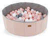 בריכת כדורים פרימיום מתקפלת + 90 כדורים - ורוד פסטל