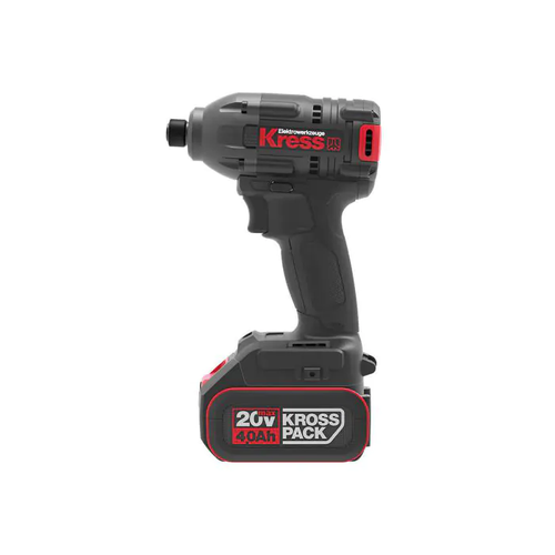 מברגת אימפקט נטענת 20V+זוג סוללות 4A
