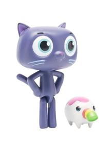 זוג דמויות מהסדרה האהובה טרו וממלכת הקשת בענן - ברטלבי וסנורפל 