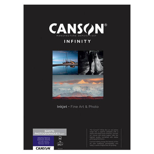 נייר הדפסה Canson Infinity Rag Photographique II Matt A2