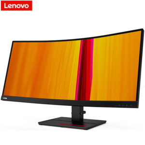 מסך 34 אינטש קעור Lenovo ThinkVision T34w-20, חיבור USB-C