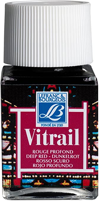צבע לזכוכית Deep red 466