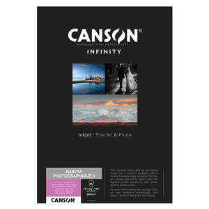 נייר הדפסה +Canson Infinity Rag Photographique II Satin A3