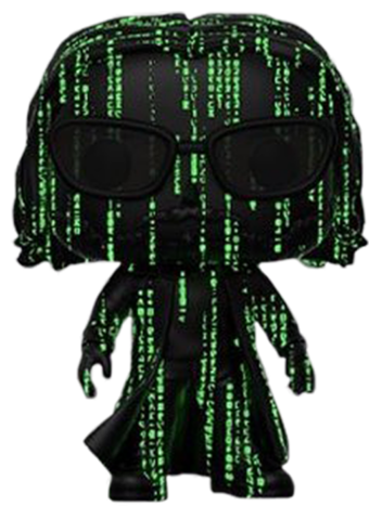 בובת פופ: The Matrix 4 - Neo in the Matrix glow המטריקס 4 - נאו