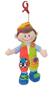 בובה מונטיסורית לפיתוח ושיפור מיומנויות יום-יומיות - ילד