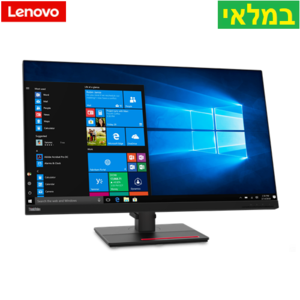 מסך 32 אינטש Lenovo ThinkVision T32H-20, רזולוציה QHD, חיבור USB-C