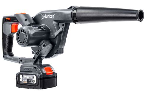 מפוח / שואב אויר נטען 18V 102800-007 HUNTER [ סוללה 3 אמפר + מטען  ]