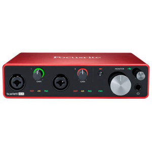 כרטיס קול Focusrite Scarlett 4i4 G3 - המוצר אזל מהמלאי