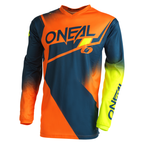 חליפת אוניל כחול / כתום - ONEAL ELEMENT RACERWEAR V22 