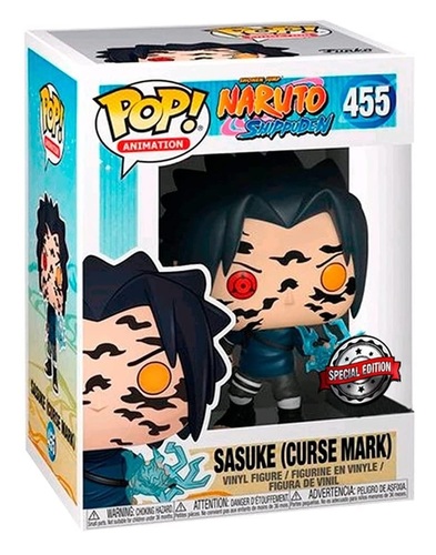 בובת פופ: Sasuke with Cursed Mark (Special Edition) - סאסוק עם אות קין