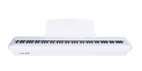 פסנתר חשמלי נייד Pearl River P-60 בצבע לבן