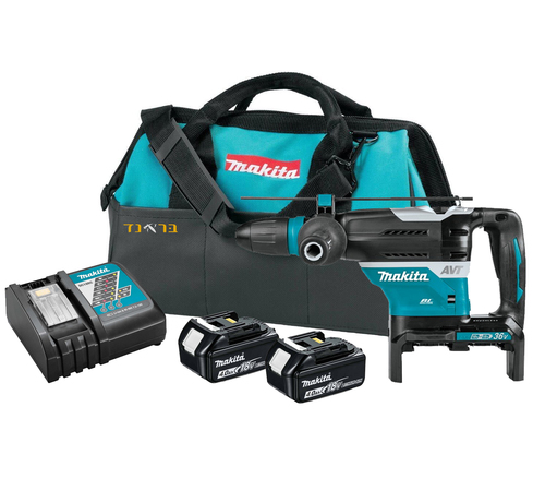 פטיש חציבה וקידוח 18VX2 + שתי סוללות 4.0AH