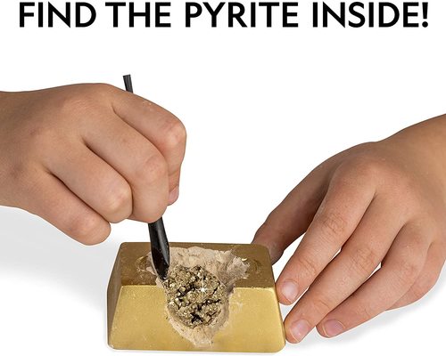 מיני ערכת מדע לילדים: חופרים ומגלים 'זהב'