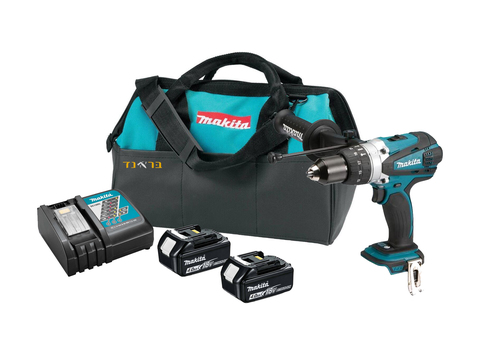 מברגה/מקדחה רוטטת 18V + שתי סוללות 3.0AH