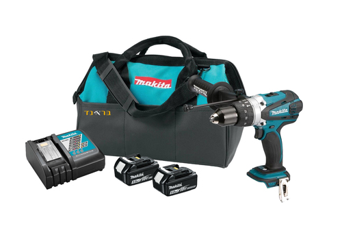 מברגה/מקדחה רוטטת 18V + שתי סוללות 5.0AH