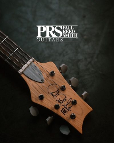 גיטרה חשמלית PRS SE John Mayer Silver Sky Moon White