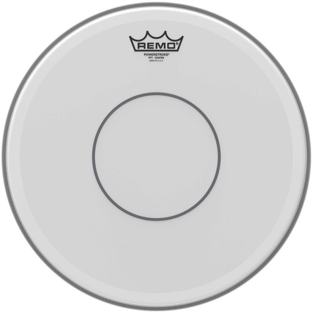Remo Powerstroke 77 Coated 14" Clear Dot