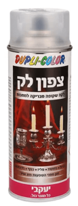 ספריי צפון לק - לכה שקופה למתכת
