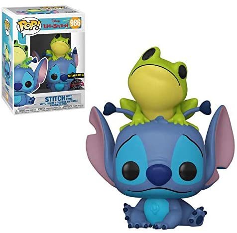 בובת פופ: Stitch With Frog - סטיץ' וצפרדע