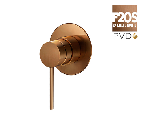 כיסוי חיצוני 305781F20S נחושת מוברש PVD עדין 3 דרך סדרת ICE חמת