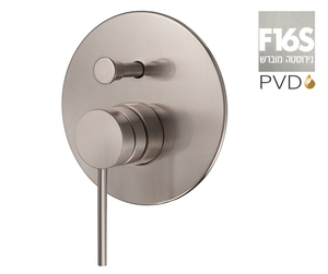 כיסוי חיצוני 305788F16S נירוסטה מוברש 4 דרך PVD סדרת ICE חמת
