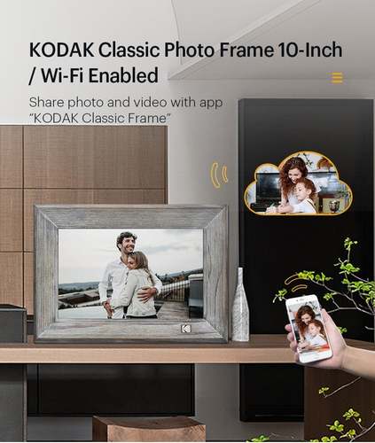 Kodak מסגרט דיגיטלית קלסית עת 10inch 