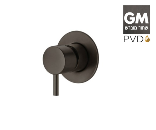 כיסוי עדין 3 דרך 305282GM שחור מוברש PVD סדרת MASADA חמת