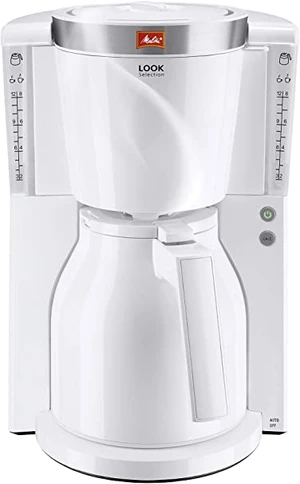 מכונת קפה פילטר Melitta look therm Selection לבן