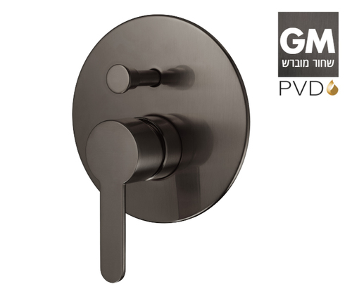 כיסוי חיצוני 305388GM שחור מוברש 4 דרך PVD סדרת CLEAR חמת 