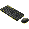 סט מקלדת ועכבר אלחוטיים LOGITECH MK240 Nano