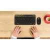 סט מקלדת ועכבר אלחוטיים LOGITECH MK240 Nano