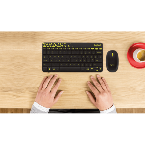 סט מקלדת ועכבר אלחוטיים LOGITECH MK240 Nano לוג'יטק