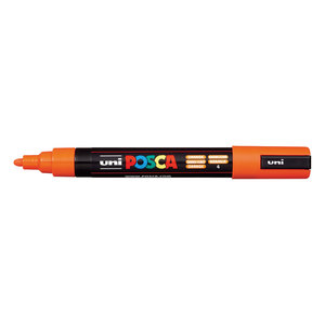 טוש אקרילי פוסקה PC-5M - כתום POSCA