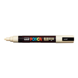 טוש אקרילי פוסקה PC-5M - שנהב POSCA