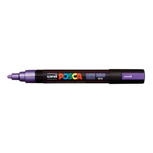 טוש אקרילי פוסקה PC-5M - סגול מטאלי