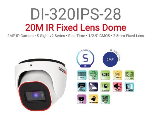 מצלמת כיפה Provision DI-320A-28 Full HD