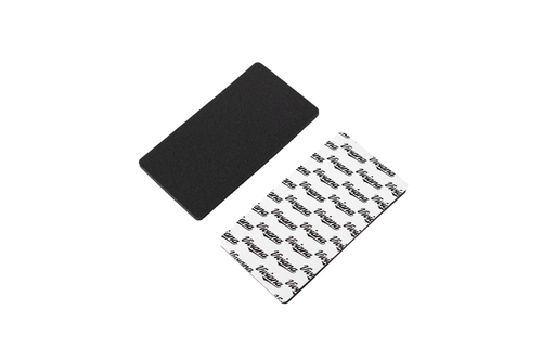Viviana Straps פד גדול VPB רך למיקרופוני דש / Lavalier (2 יחידות) - שחור