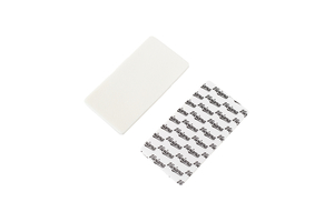 Viviana Straps פד גדול VPB רך למיקרופוני דש / Lavalier (2 יחידות) - לבן