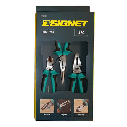 סט פליירים 3 יח’ בידוד עבה SIGNET