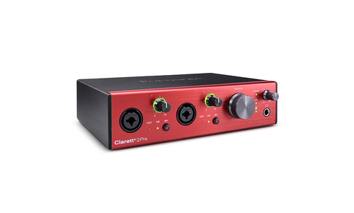 כרטיס קול - Focusrite Clarett+ 2Pre