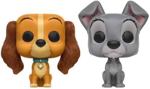 זוג בובות פופ: Lady & The Tramp - היפה והיחפן