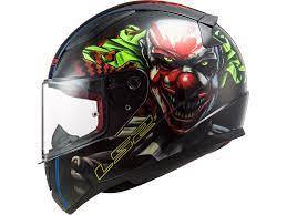 קסדת אל אס 2 רפיד שחור צבעוני מט LS2 FF353 RAPID HAPPY DREAMS