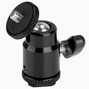 ראש חצובה כדורי לחיבור ל-Hot Shoe במצלמה או חצובה Brilliant Ball Head A03