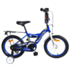 אופניים לילדים ביג בייק 16 אינץ' עם גלגלי עזר לגילאי 4-5 - כחול
