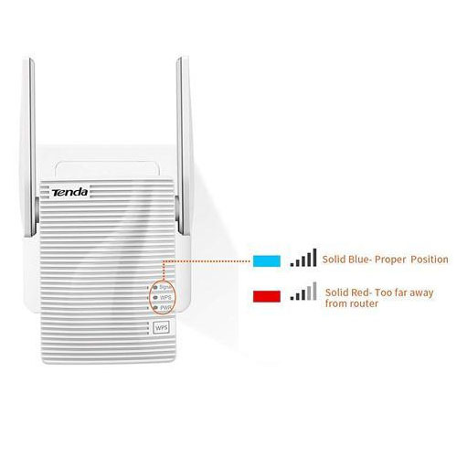 רפיטר מגדיל טווח עם שני אנטנות Tenda A18 Boost AC1200 Dual Band Wi-Fi טנדה
