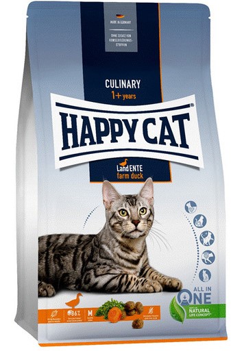 הפי קט קולינרי עם ברווז 4 ק"ג לחתולים בוגרים Happy Cat