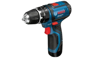 מברגה/מקדחה רוטטת נטענת + 2 סוללות BOSCH GSB 12V-15 2Ah