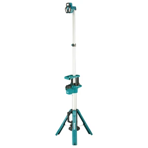 עמוד תאורה נטען DML814RF 18V + שתי סוללות 5 אמפר + מטען Makita 