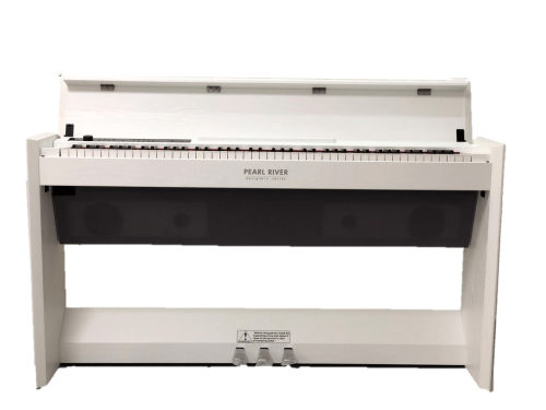 פסנתר חשמלי מקצועי בצבע לבן Pearl River PRK300 WH