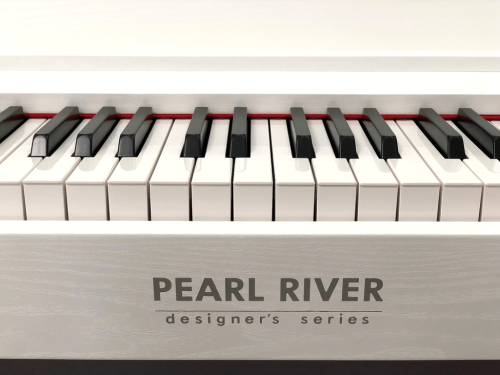 פסנתר חשמלי מקצועי בצבע לבן Pearl River PRK300 WH